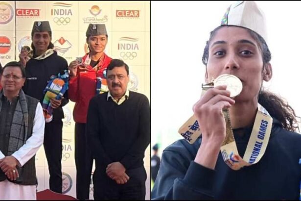 Athlete Ankita Dhyani won second gold in National Games